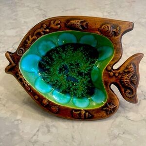 Treasure craft vintage trinket dish bowl